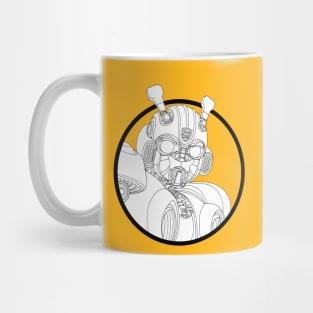 Drawing bumblebee Mug